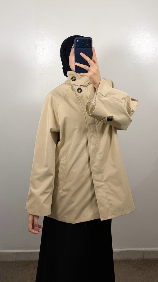 VESTE TRENCH BEIGE