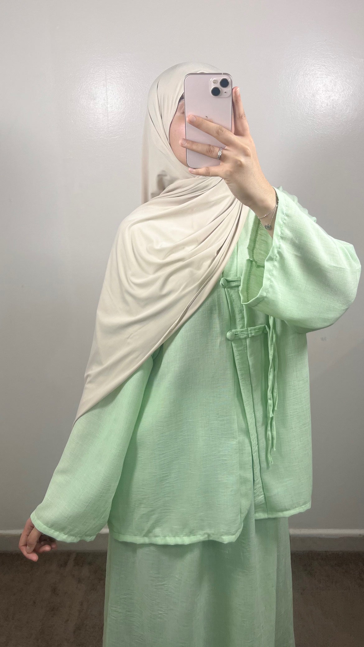 ENSEMBLE JUPE INES VERT