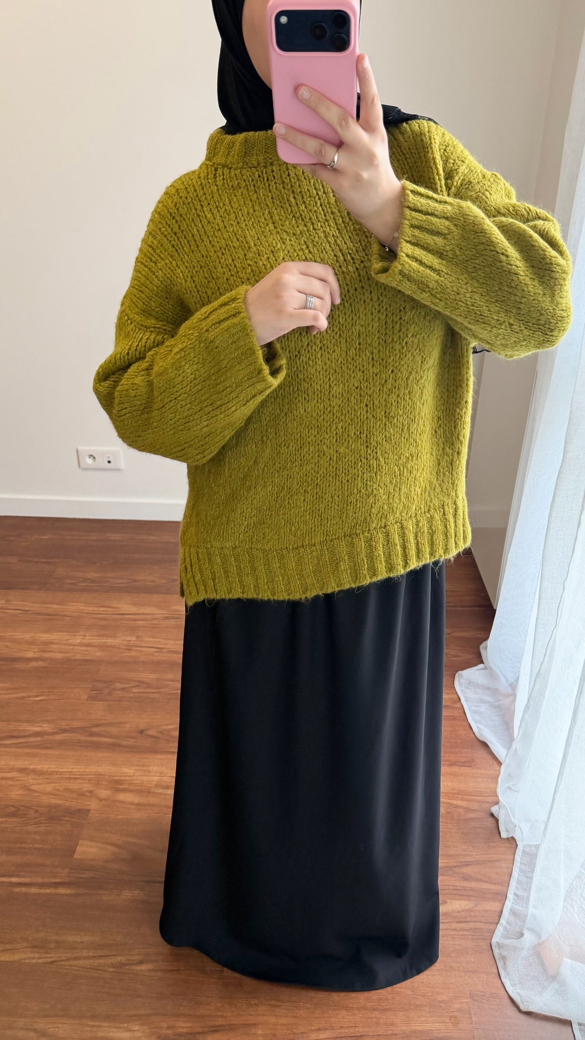 PULL SANA VERT OLIVE