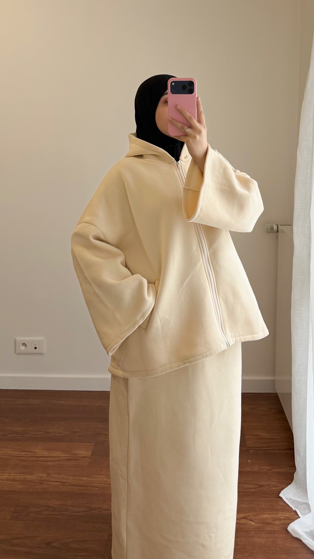 ENSEMBLE JUPE COMFY BEIGE