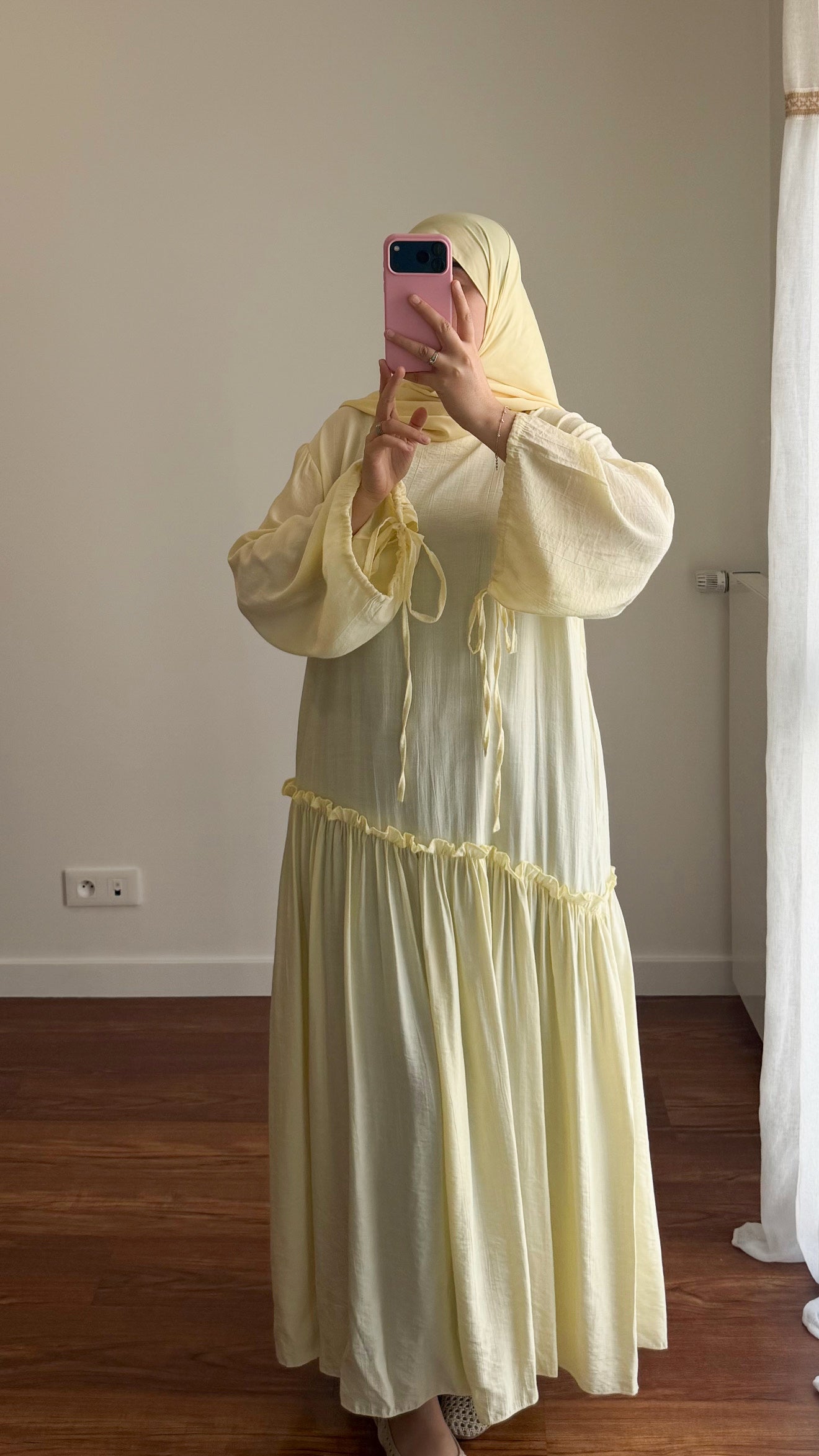 ROBE AYRA JAUNE