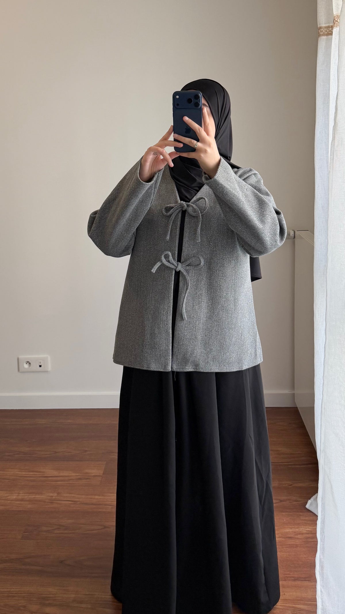 VESTE INAYA GRIS