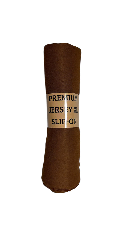 JERSEY COTON MODAL MARRON CLAIR