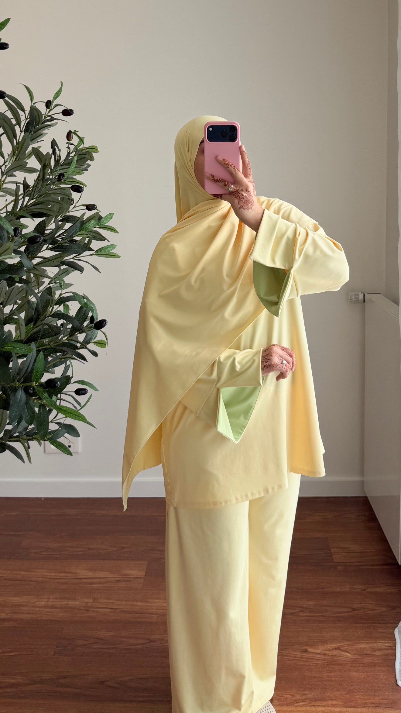 BURKINI SAYA 3 PIÈCES JAUNE
