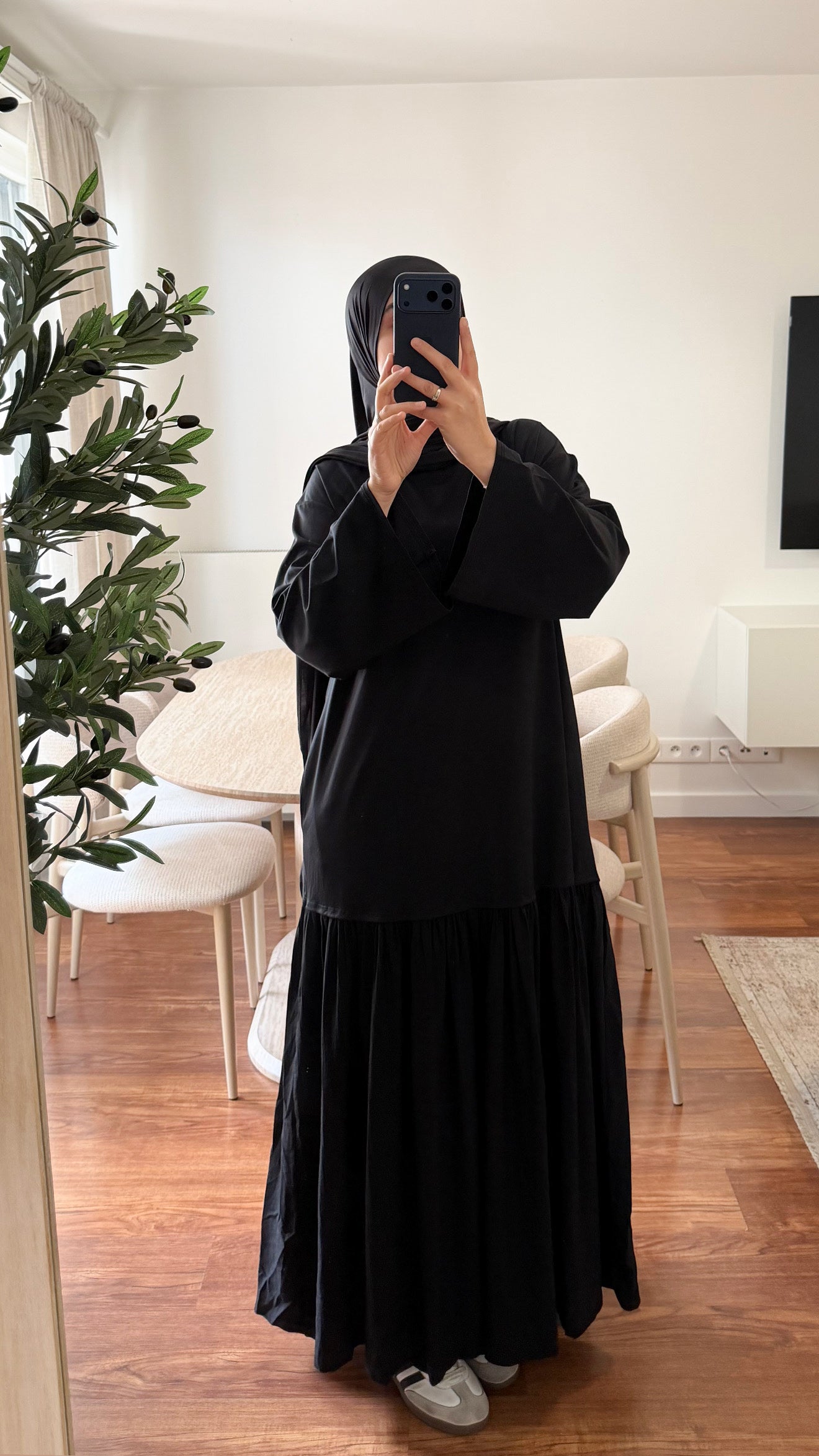 ROBE T-SHIRT NOIR