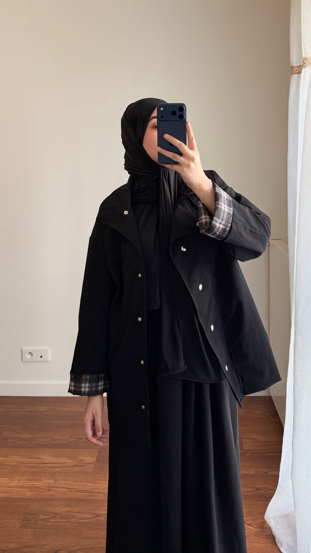 VESTE LIYA NOIR
