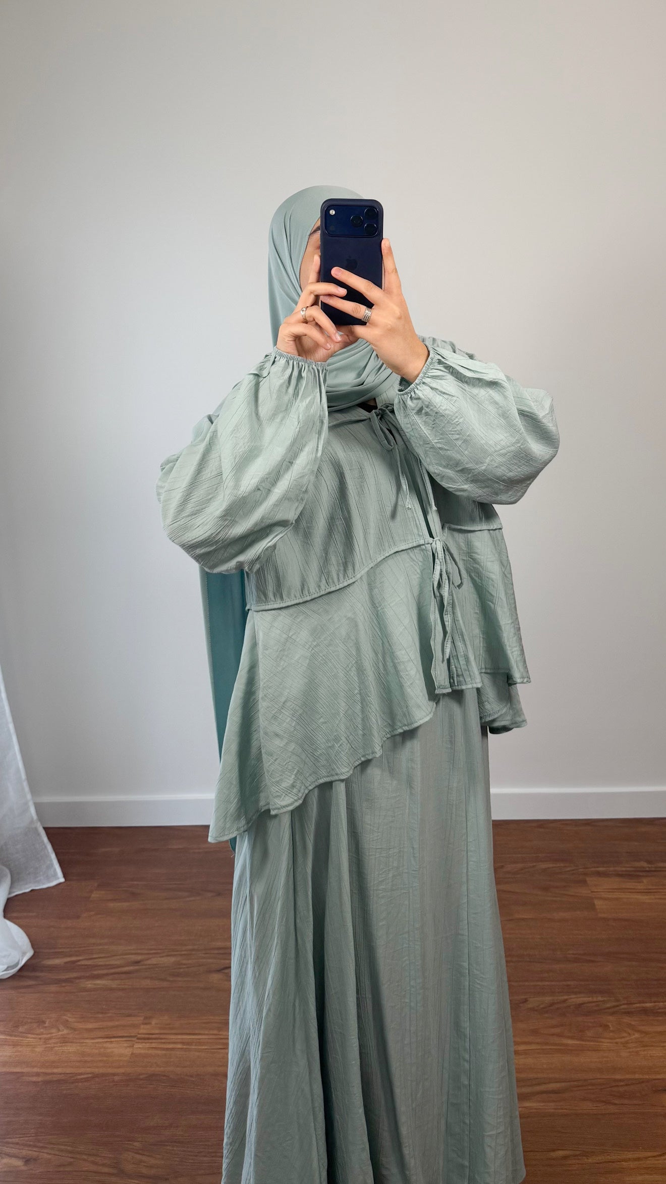ENSEMBLE JUPE LIYA VERT D’EAU
