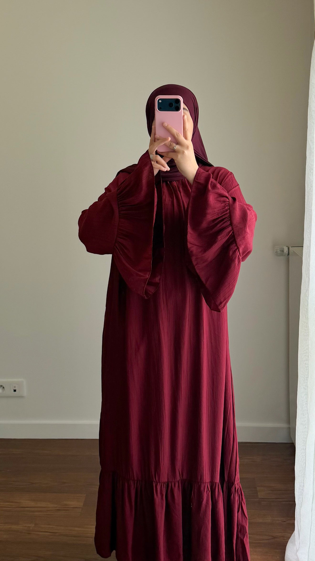 ROBE NOOR BORDEAU