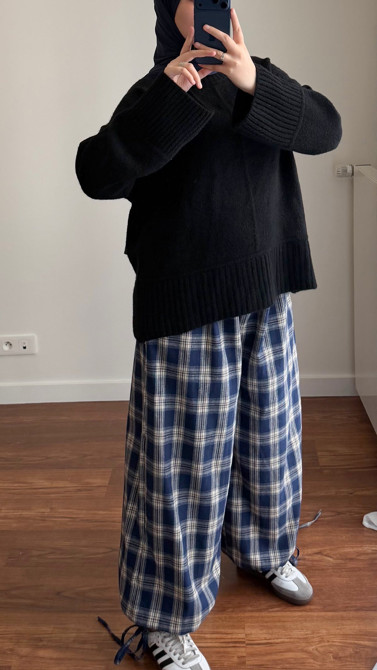 PANTALON JIHANE BLEU MARINE