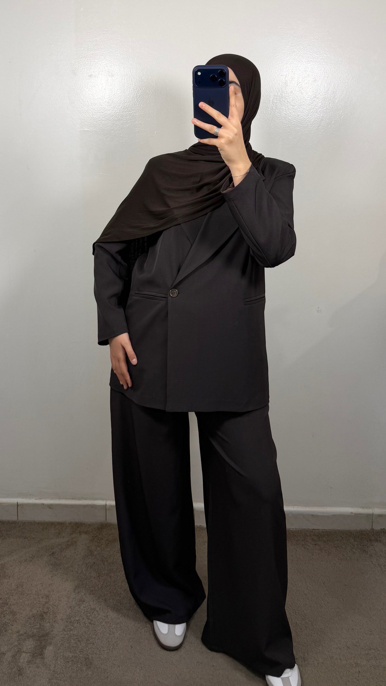 ENSEMBLE BLAZER MARRON