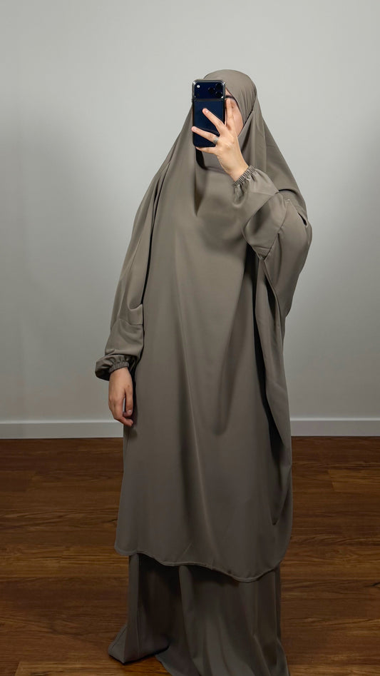 JILBEB 2 PIÈCES TAUPE