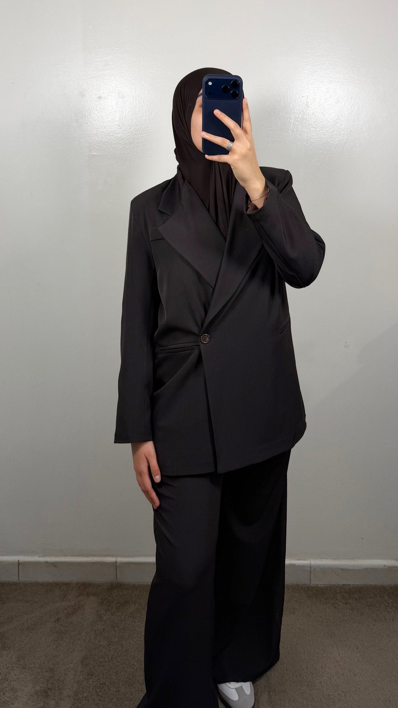 ENSEMBLE BLAZER MARRON