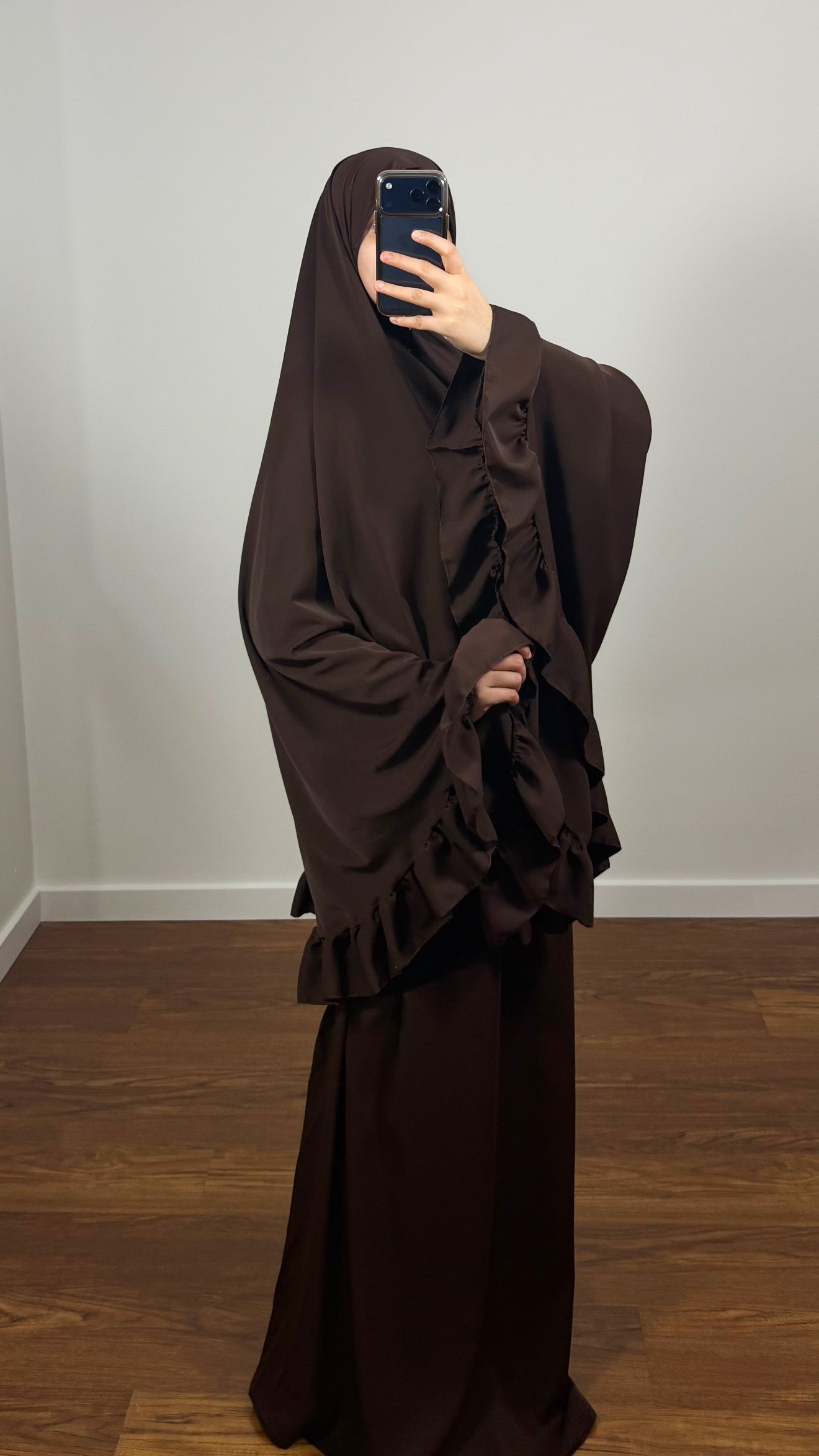 ENSEMBLE DE PRIÈRE BUTTERFLY MARRON