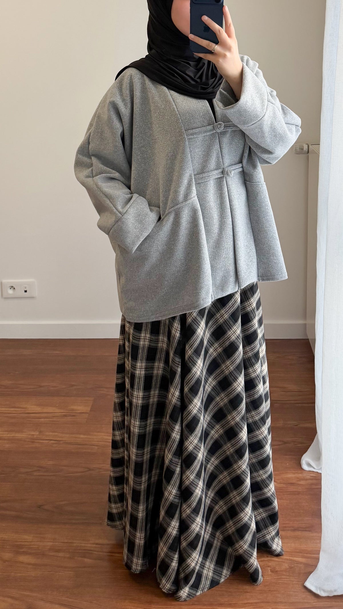 JUPE JIHANE NOIR