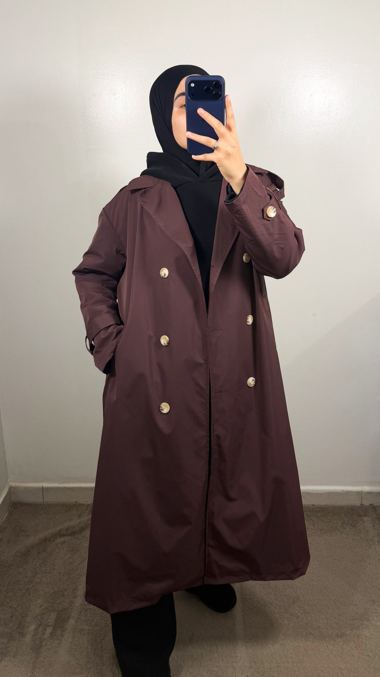 TRENCH LONG PRUNE