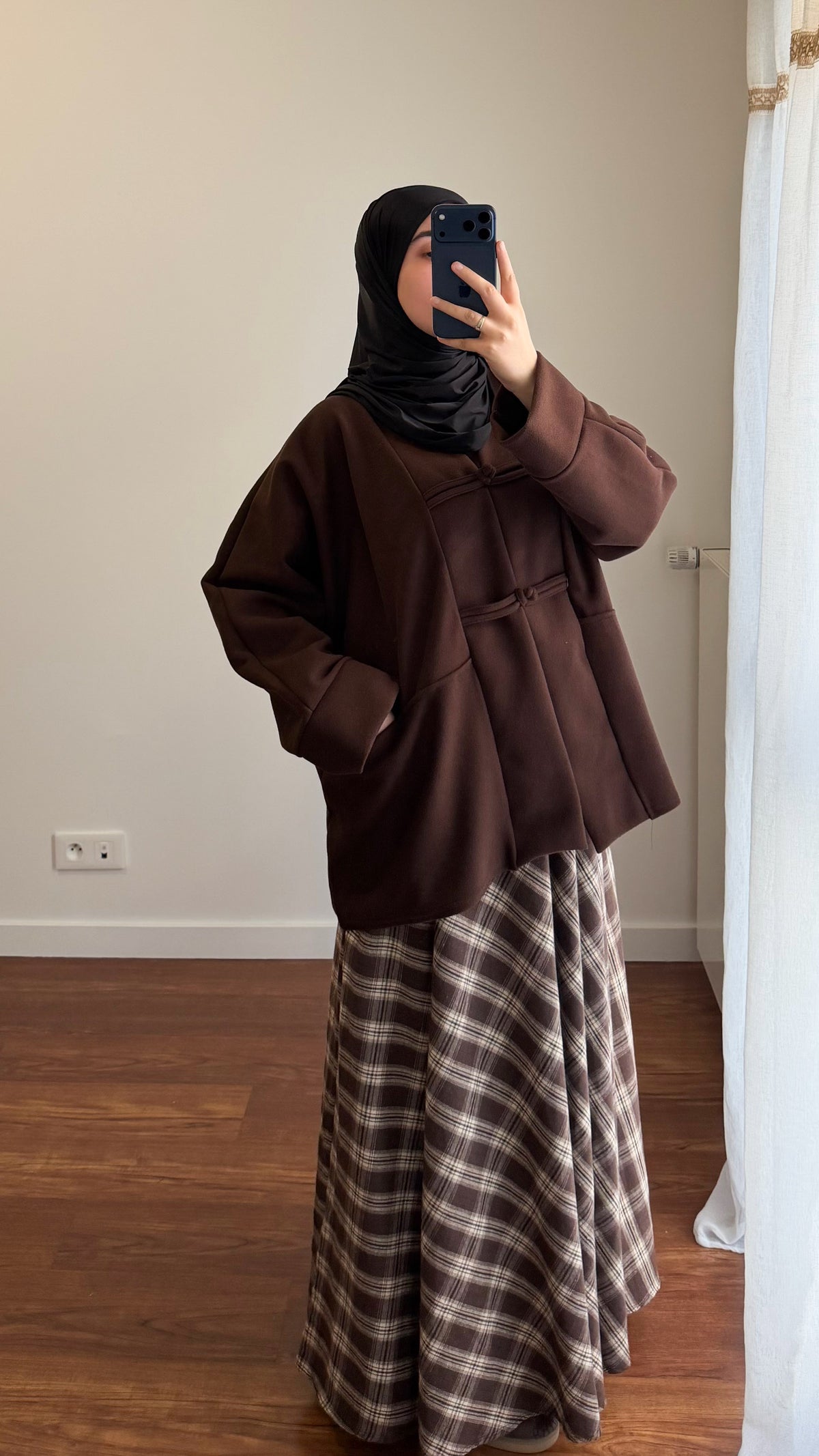 VESTE YUNA MARRON