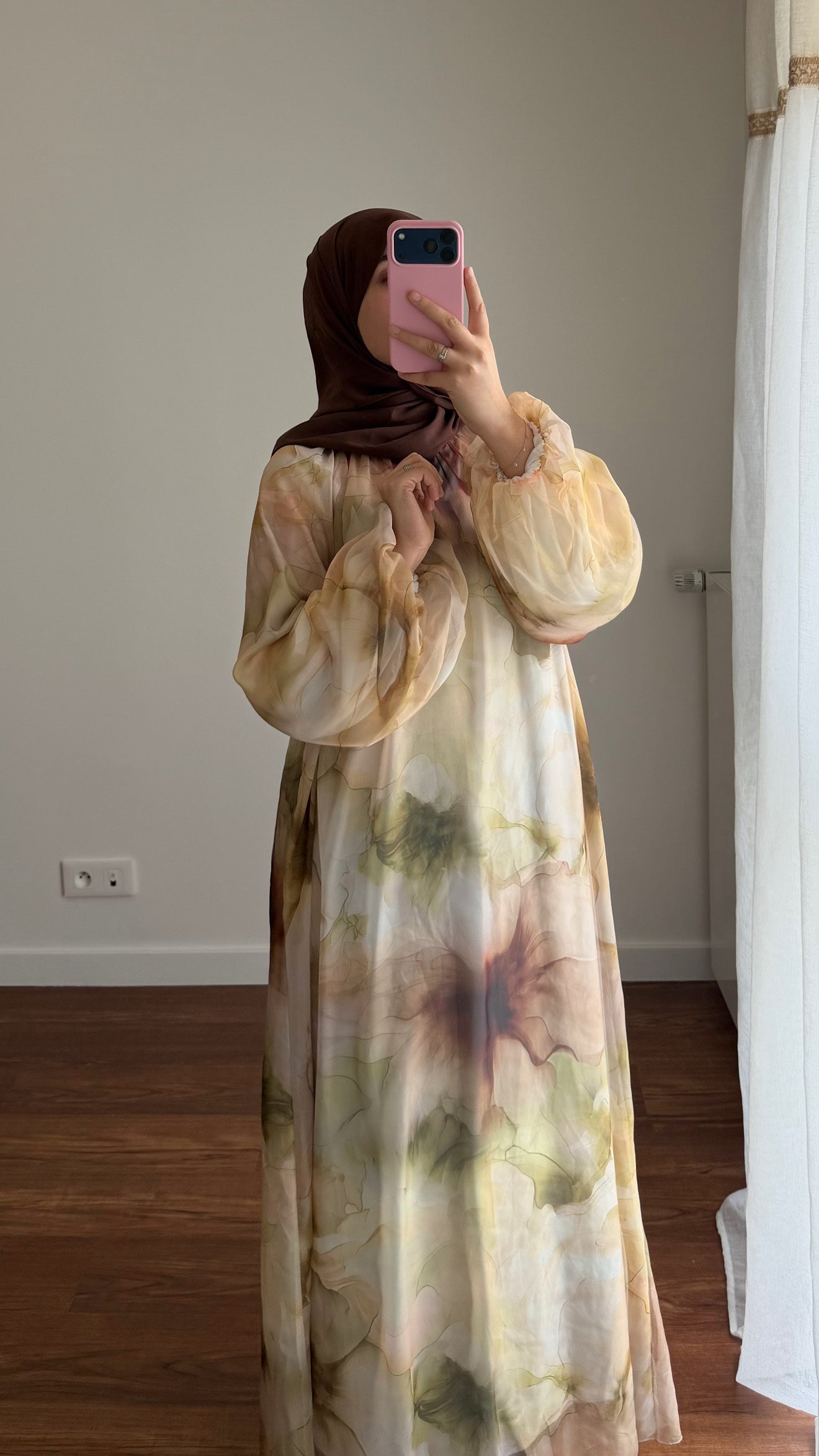 ABAYA BICOLORE VERT