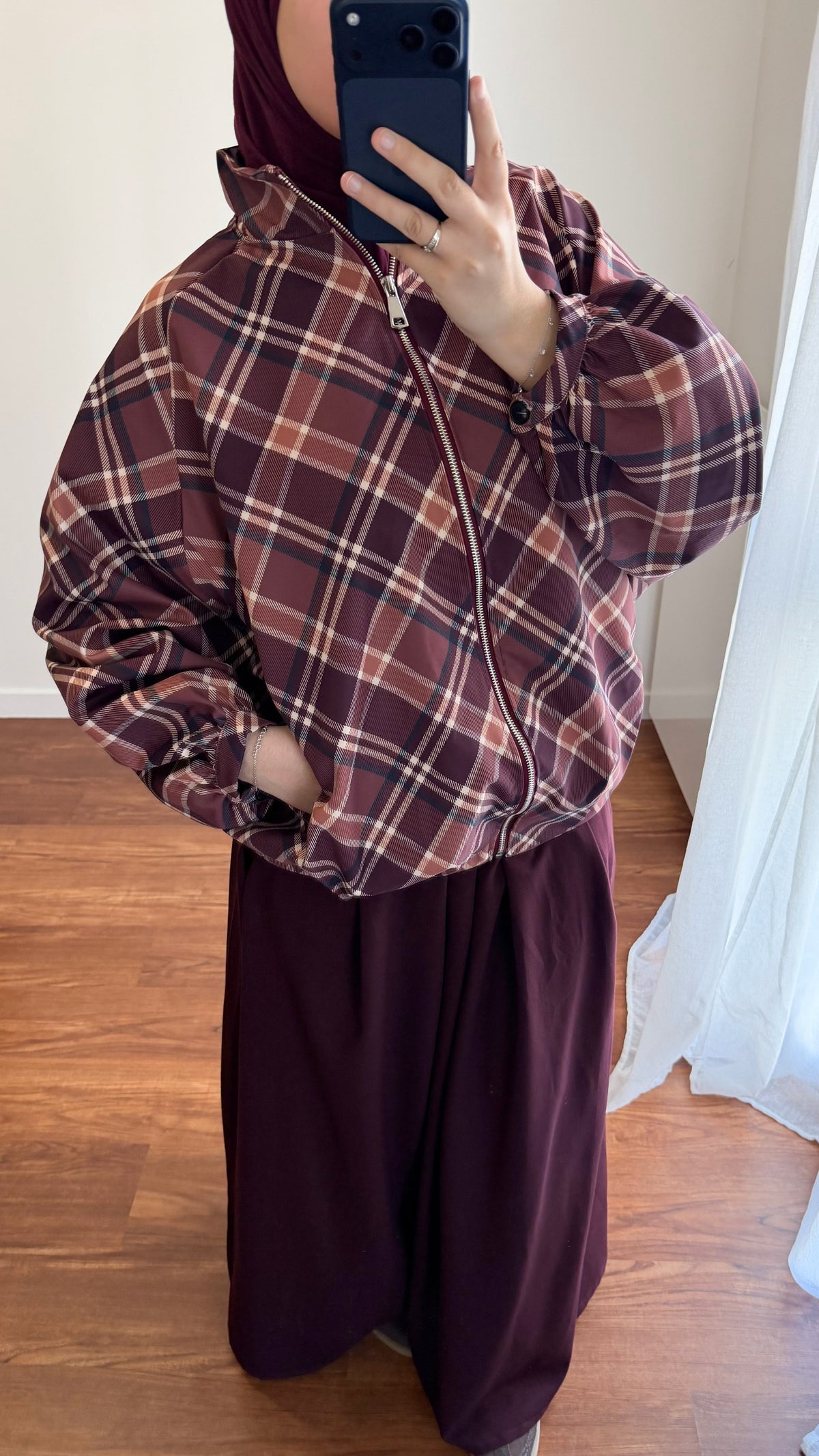 VESTE ZIPPÉE ISRA BORDEAU
