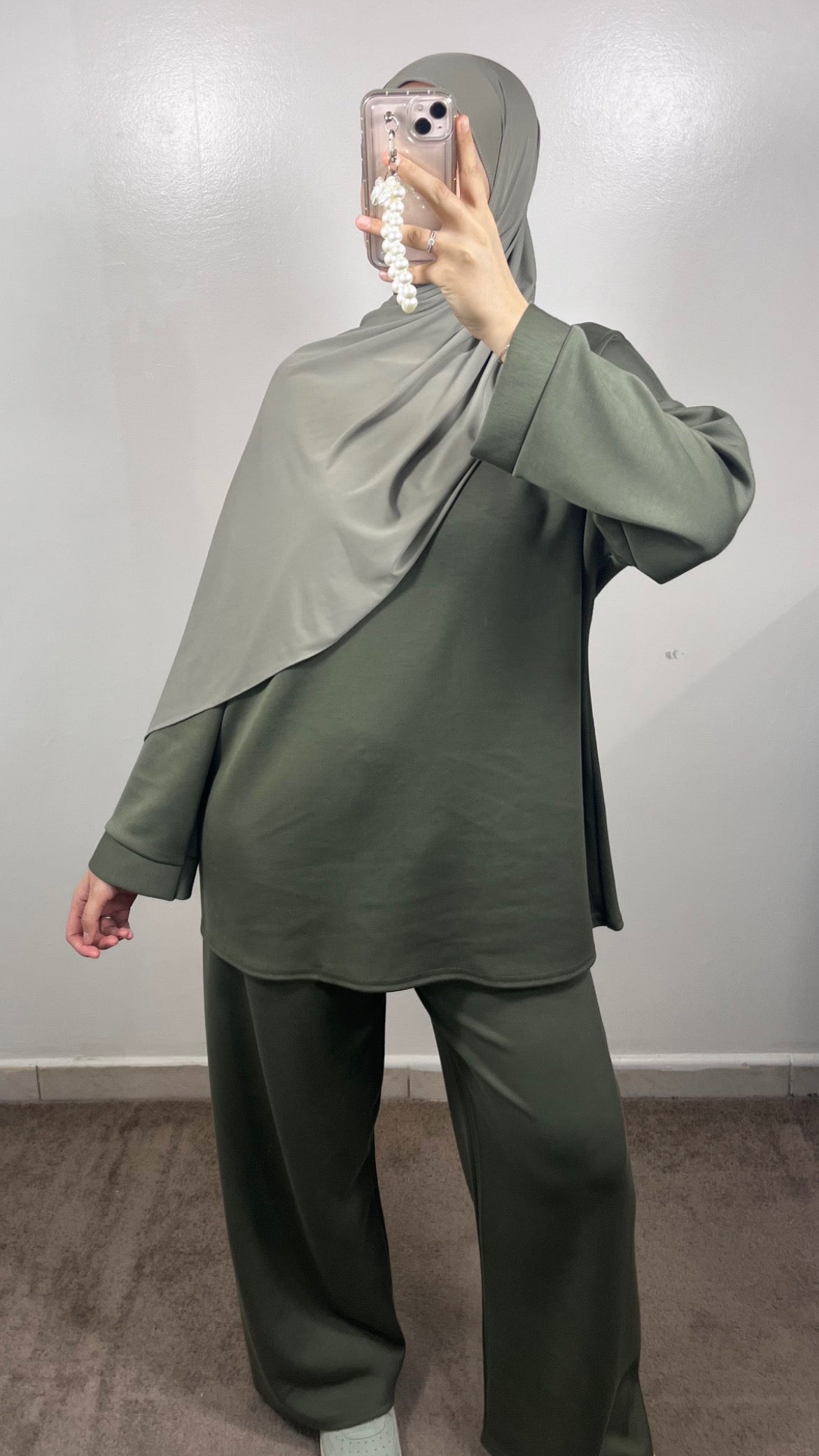 CLASSY KHAKI GREEN SET
