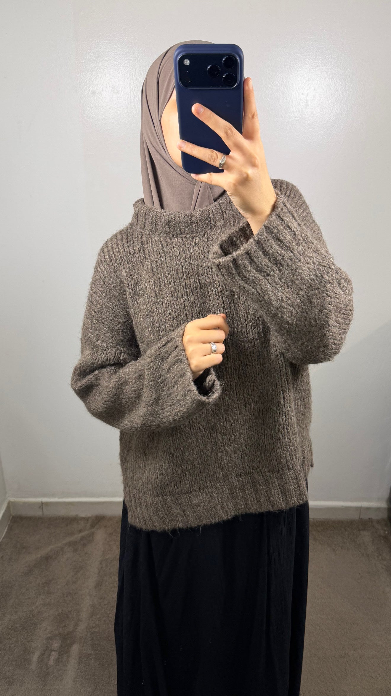 PULL SANA TAUPE