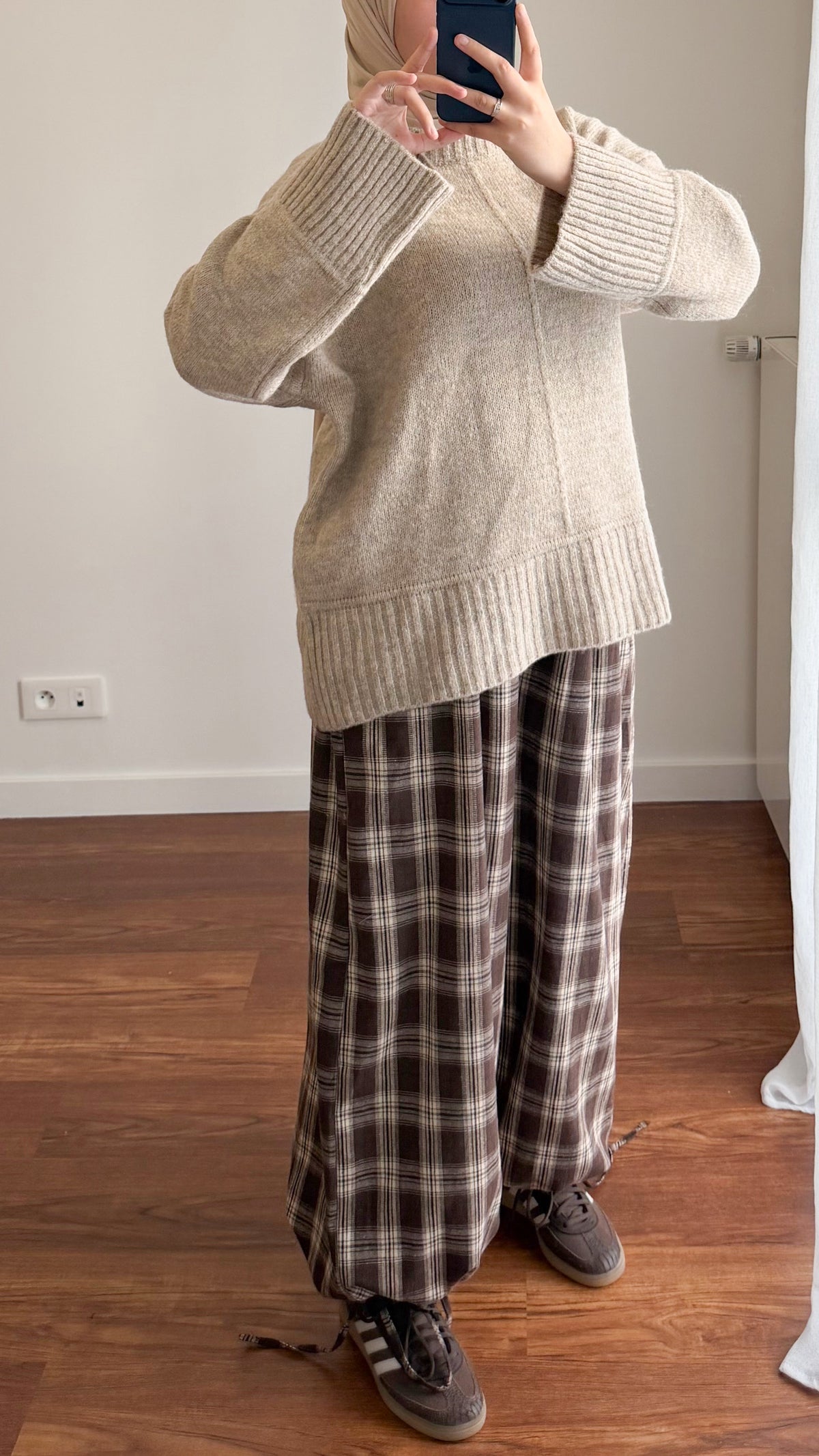 PANTALON JIHANE MARRON