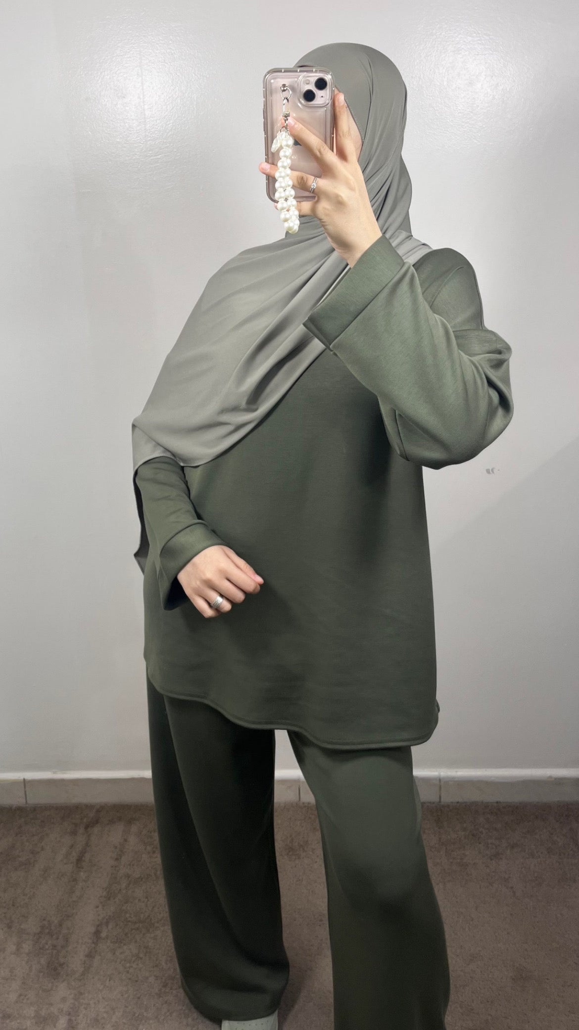 CLASSY KHAKI GREEN SET