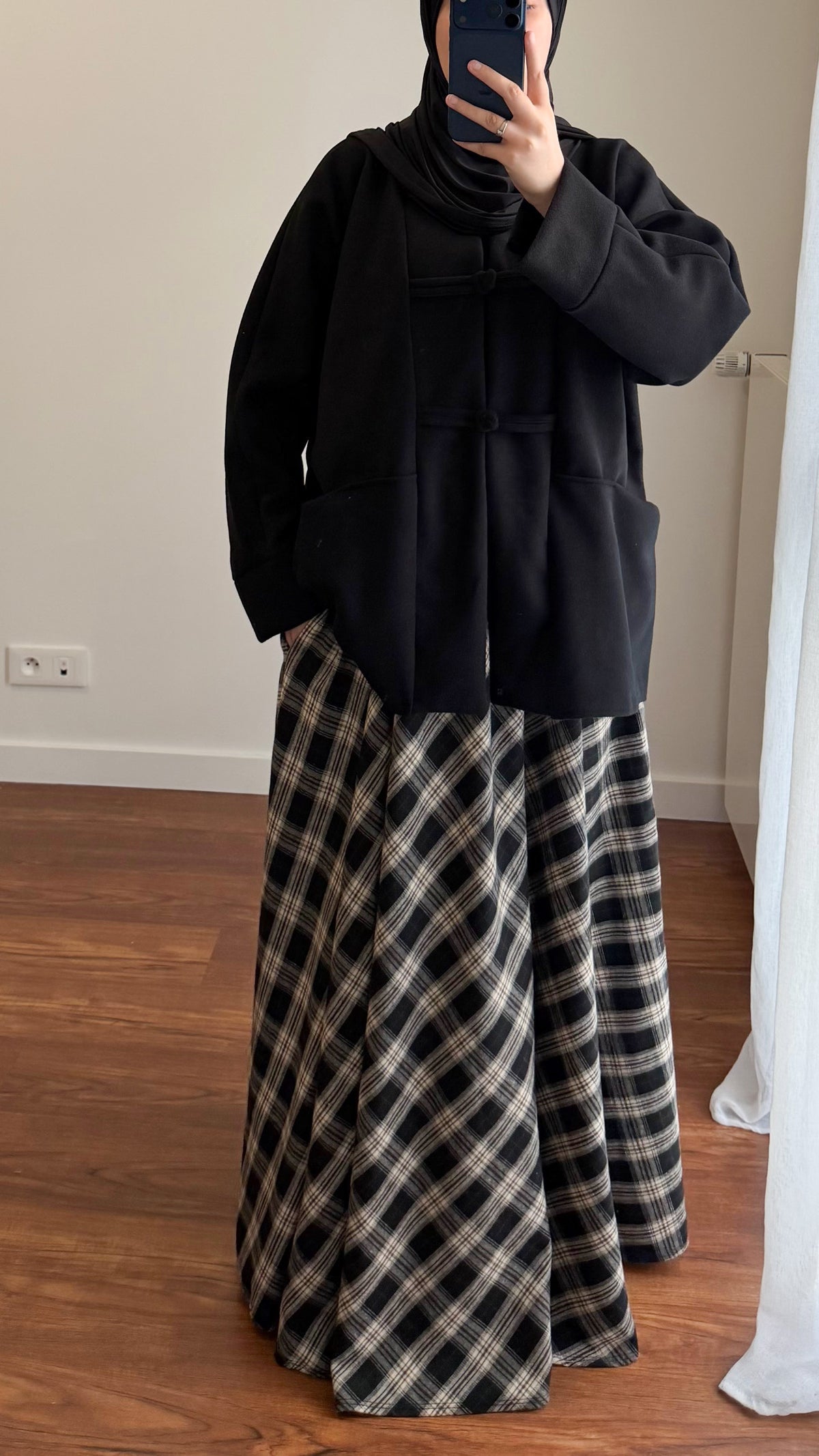 JUPE JIHANE NOIR