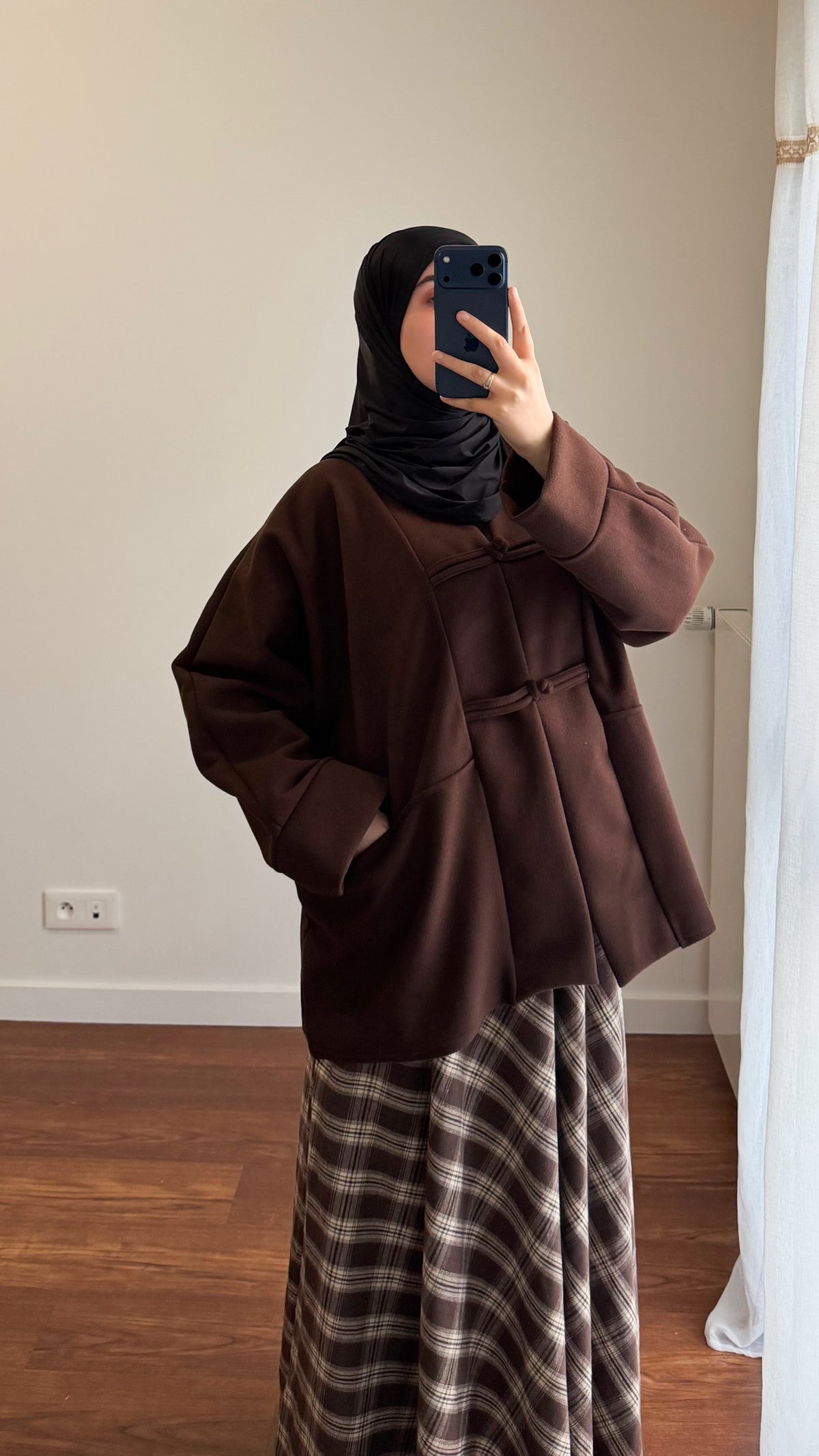 VESTE YUNA MARRON