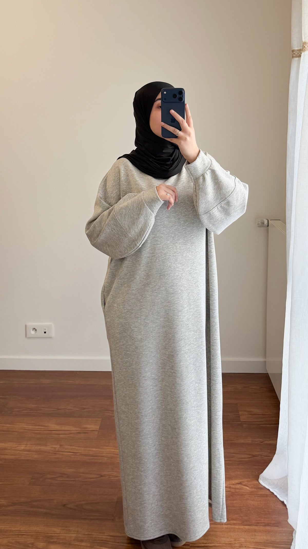 ROBE SWEAT GRIS