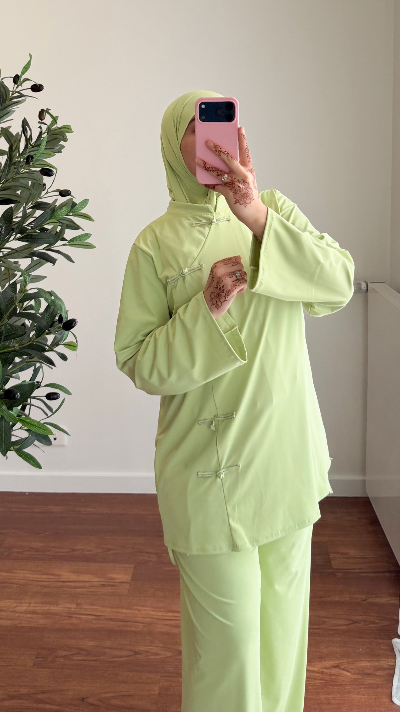 BURKINI TOKYO 3 PIÈCES VERT D’EAU