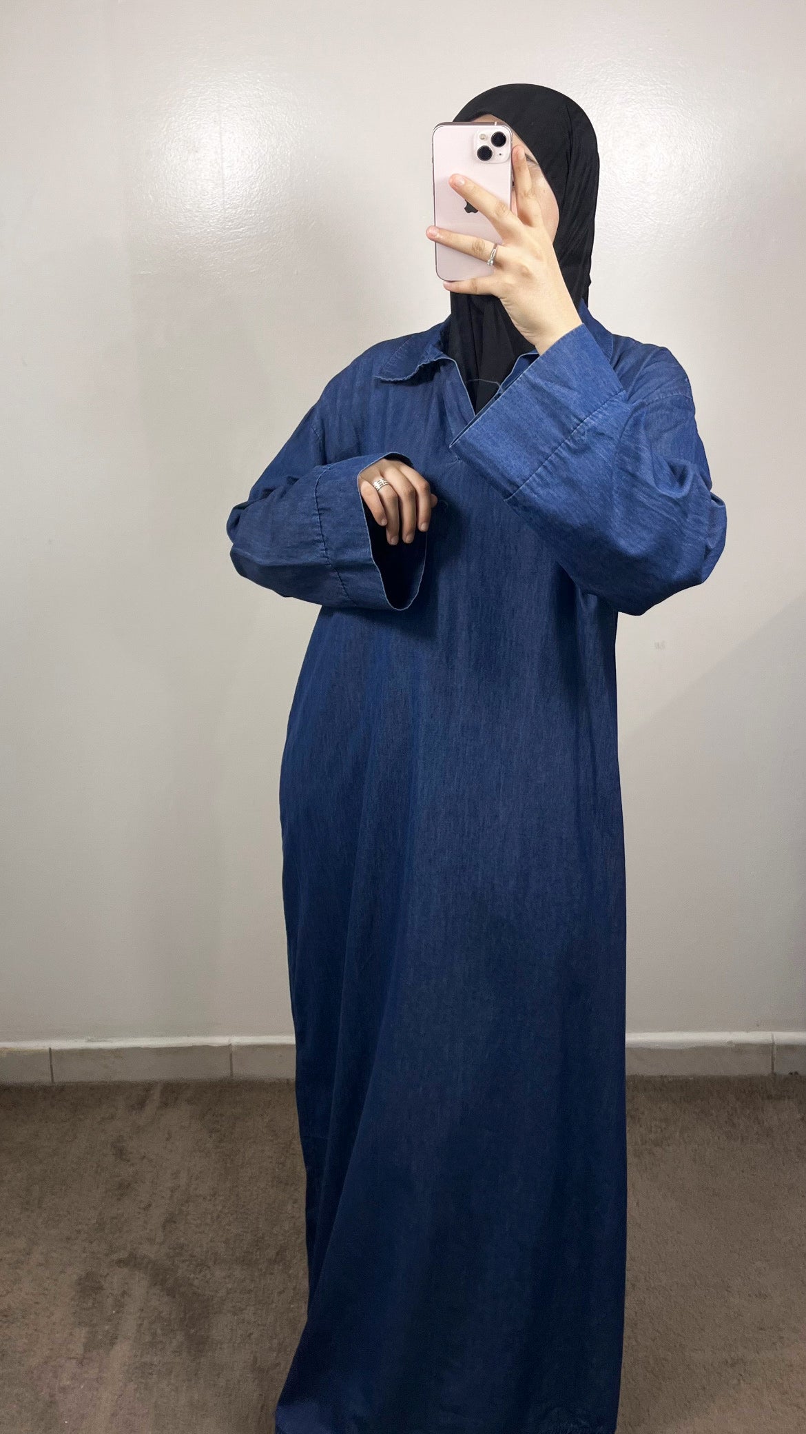 ROBE JEAN BLEU FONCÉ