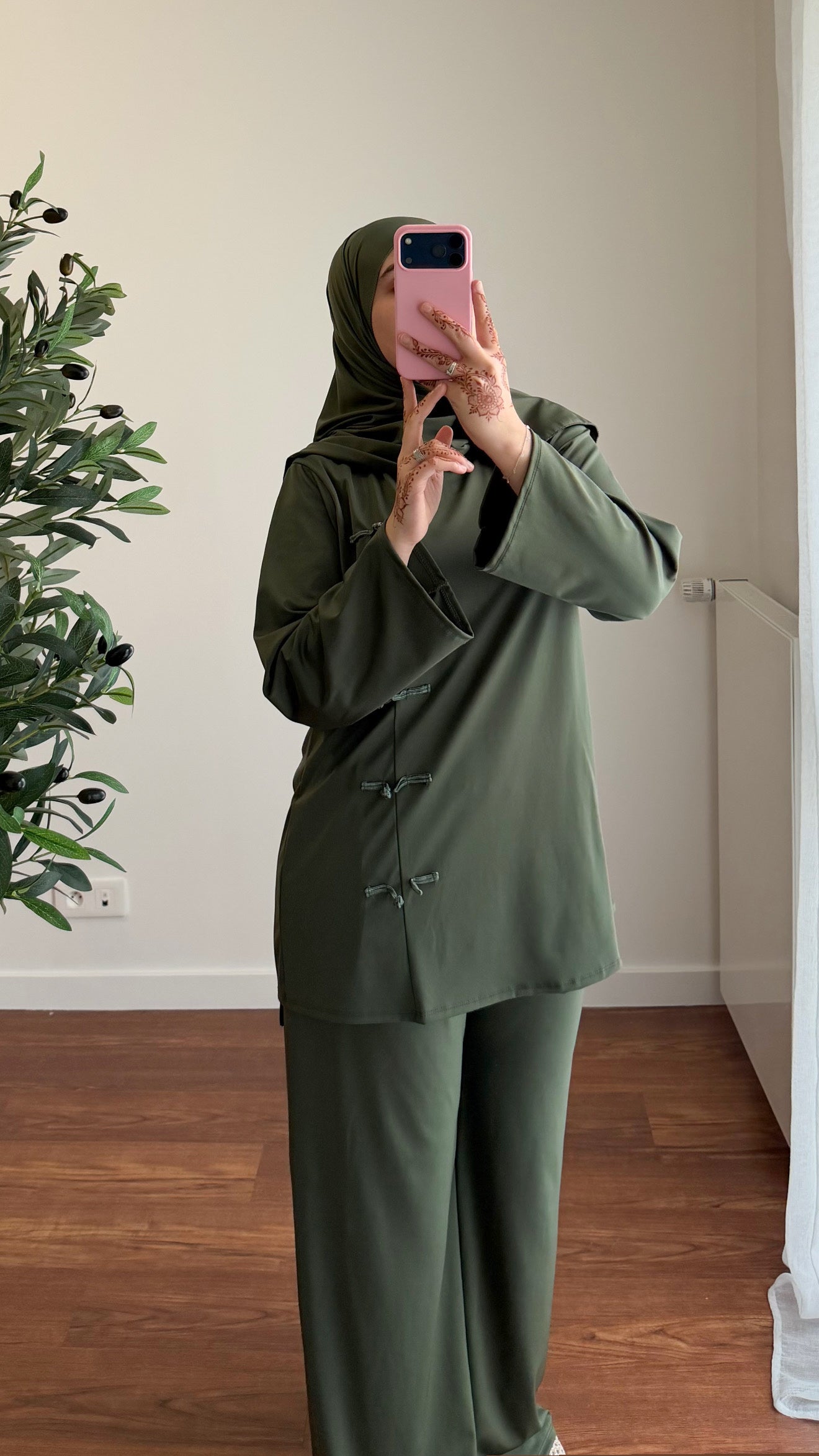 BURKINI TOKYO 3 PIÈCES VERT KAKI