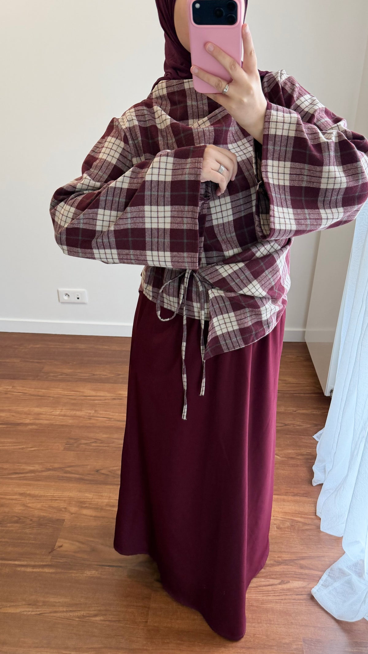 ENSEMBLE JUPE MAYRA BORDEAU