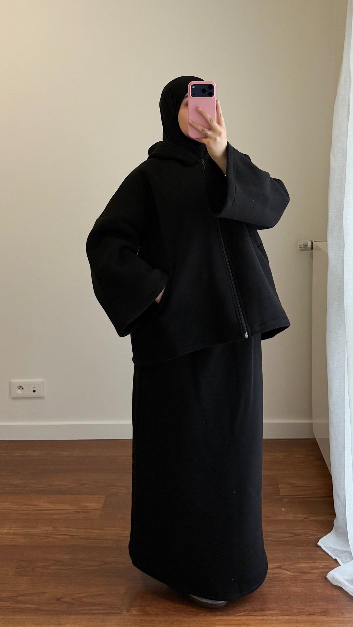 ENSEMBLE JUPE COMFY NOIR