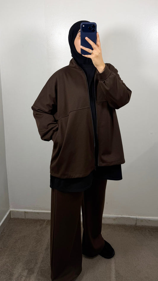 ENSEMBLE COMFY MARRON