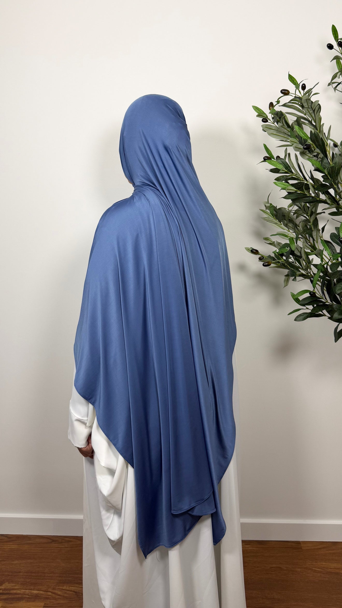 HIJAB JERSEY LIQUID BLEU JEAN