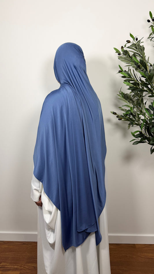 HIJAB JERSEY LIQUID BLEU JEAN
