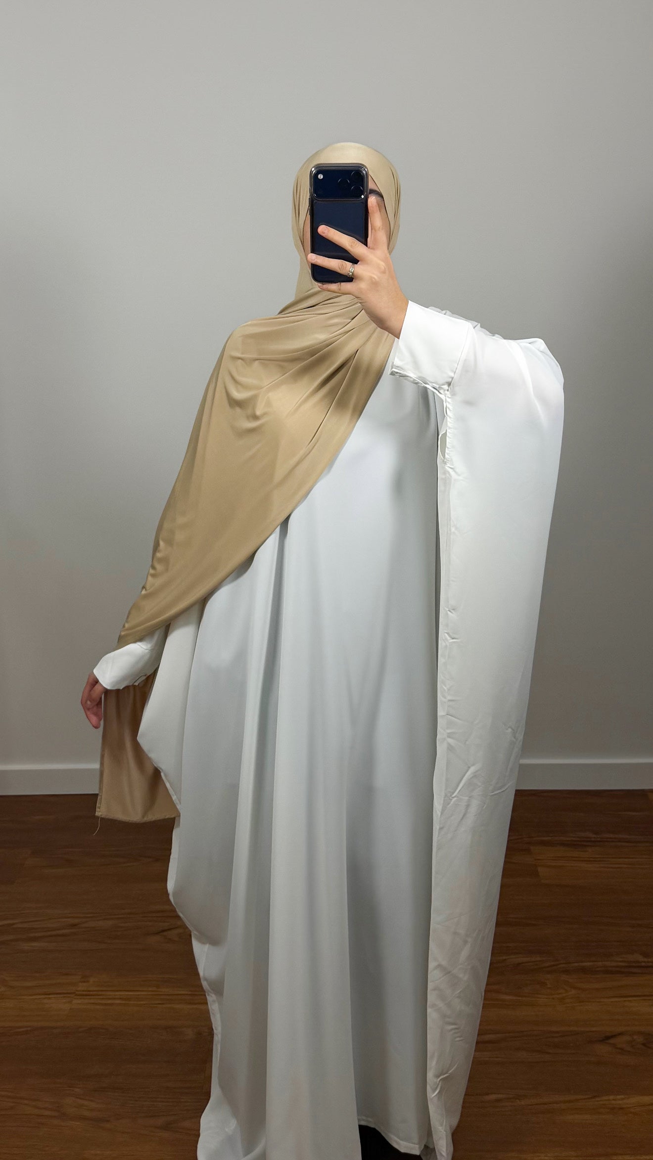 ABAYA FARASHA BLANC