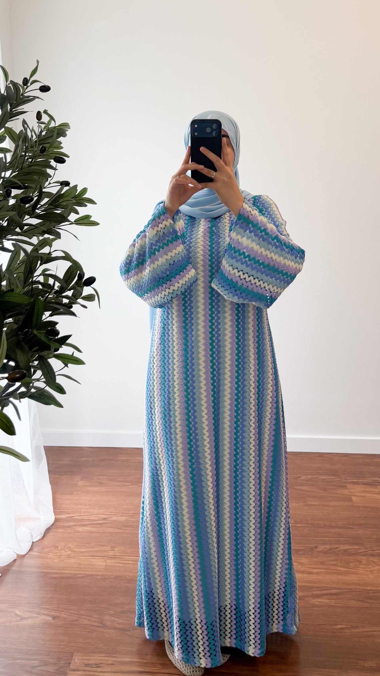 ROBE SORAYA BLEU CIEL