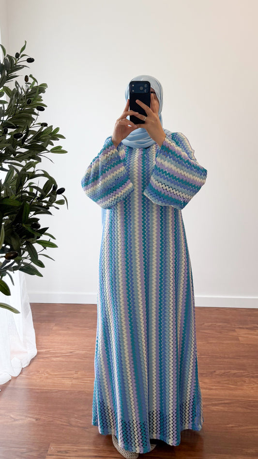 ROBE SORAYA BLEU CIEL