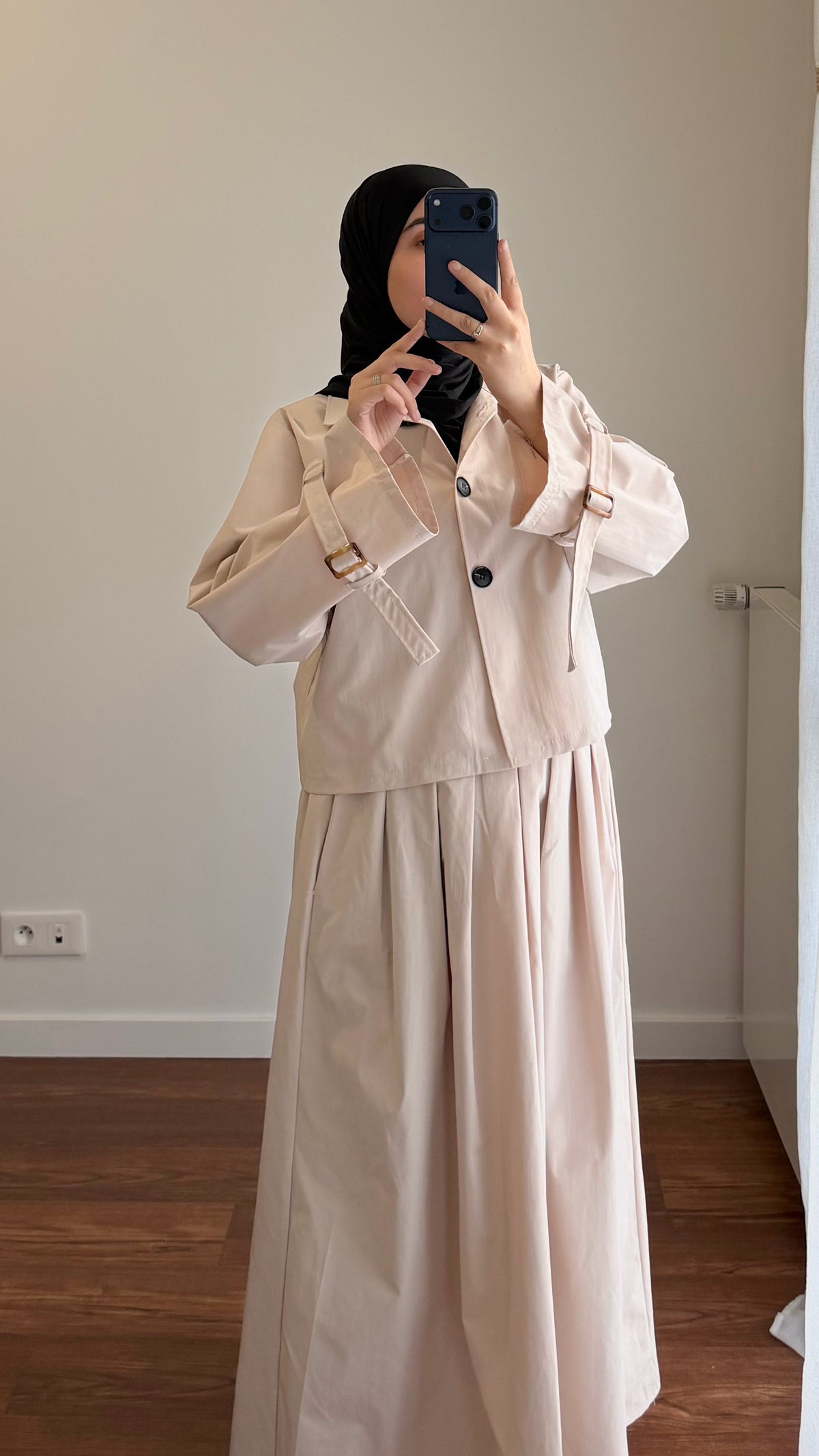 ENSEMBLE TRENCH BEIGE