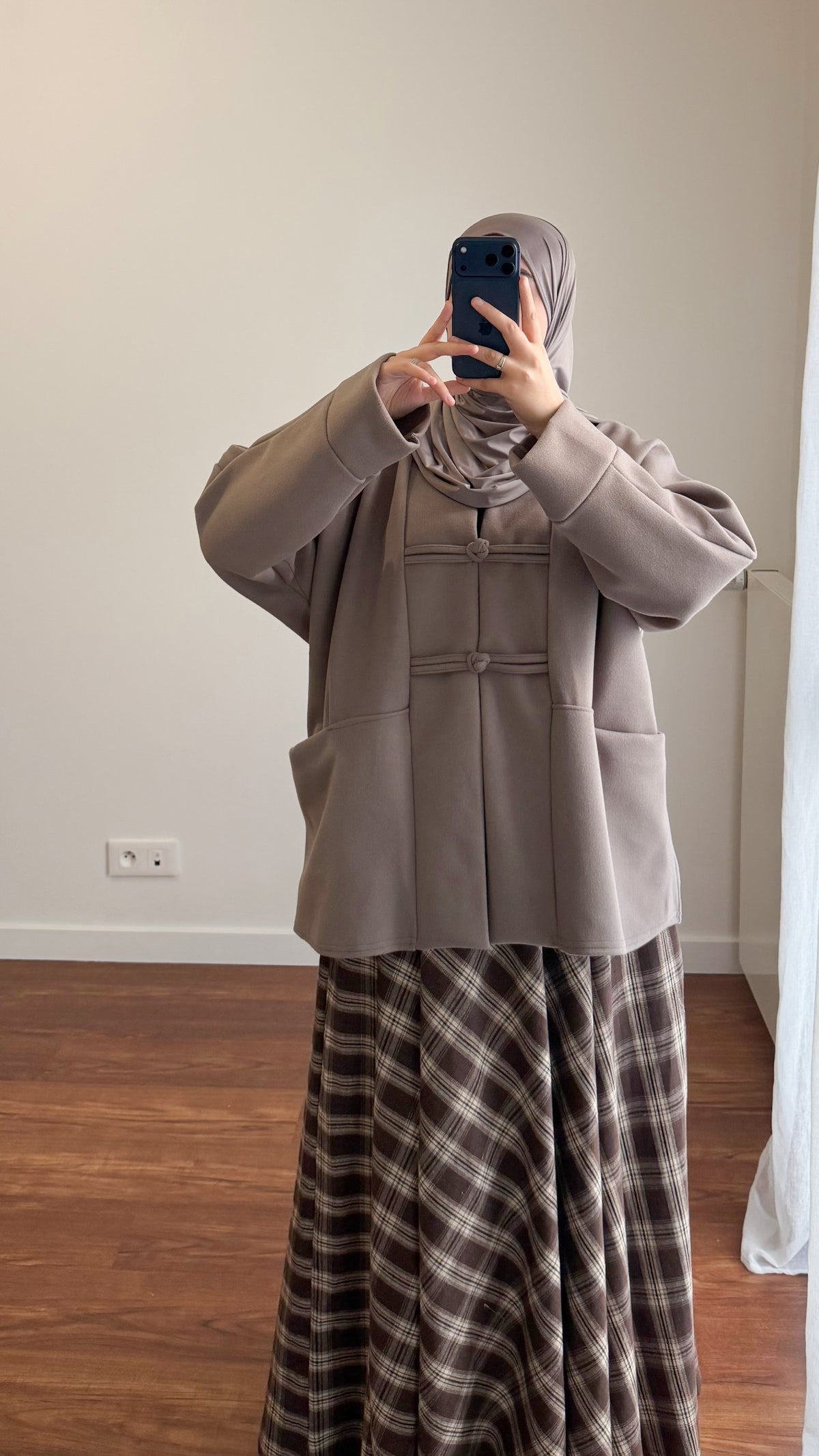 VESTE YUNA TAUPE