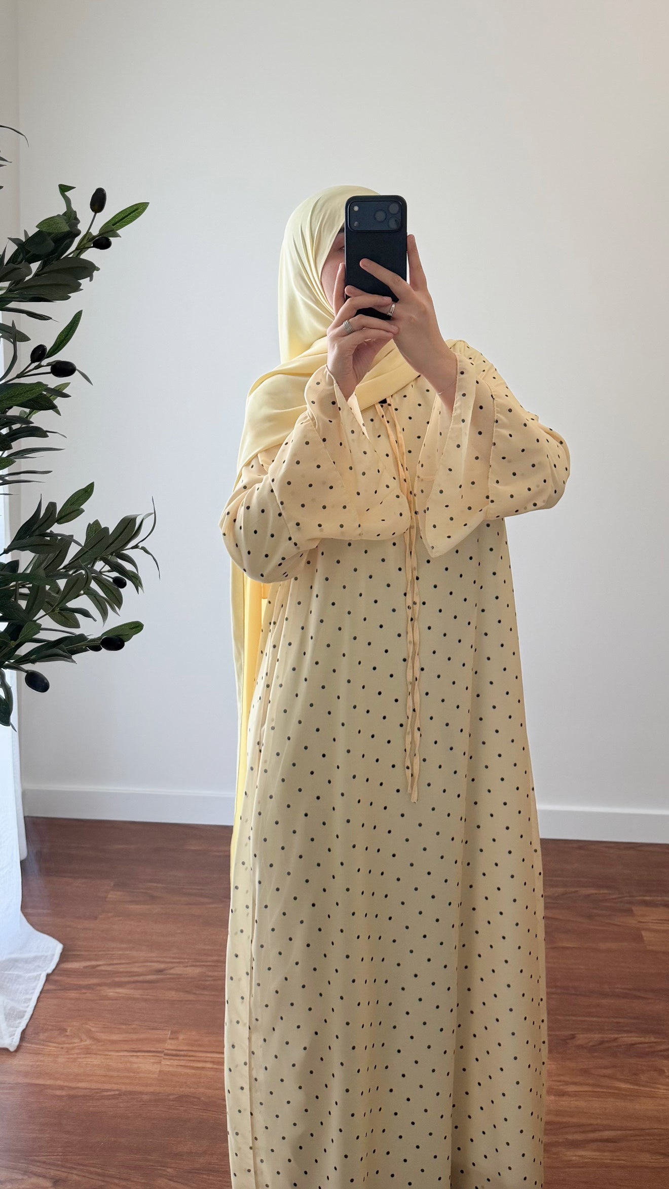 ROBE À PETITS POIS