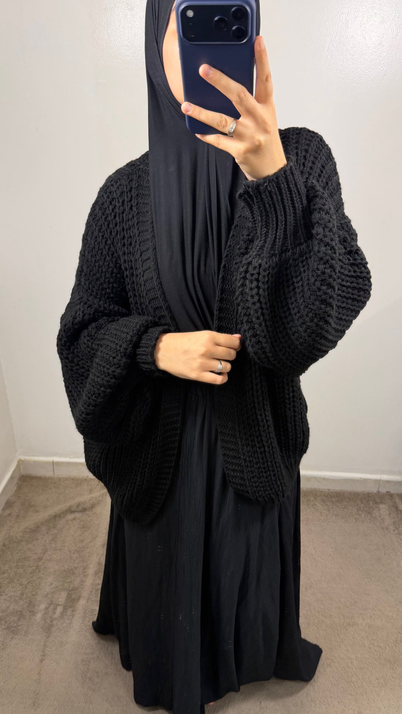 GILET ESMA NOIR