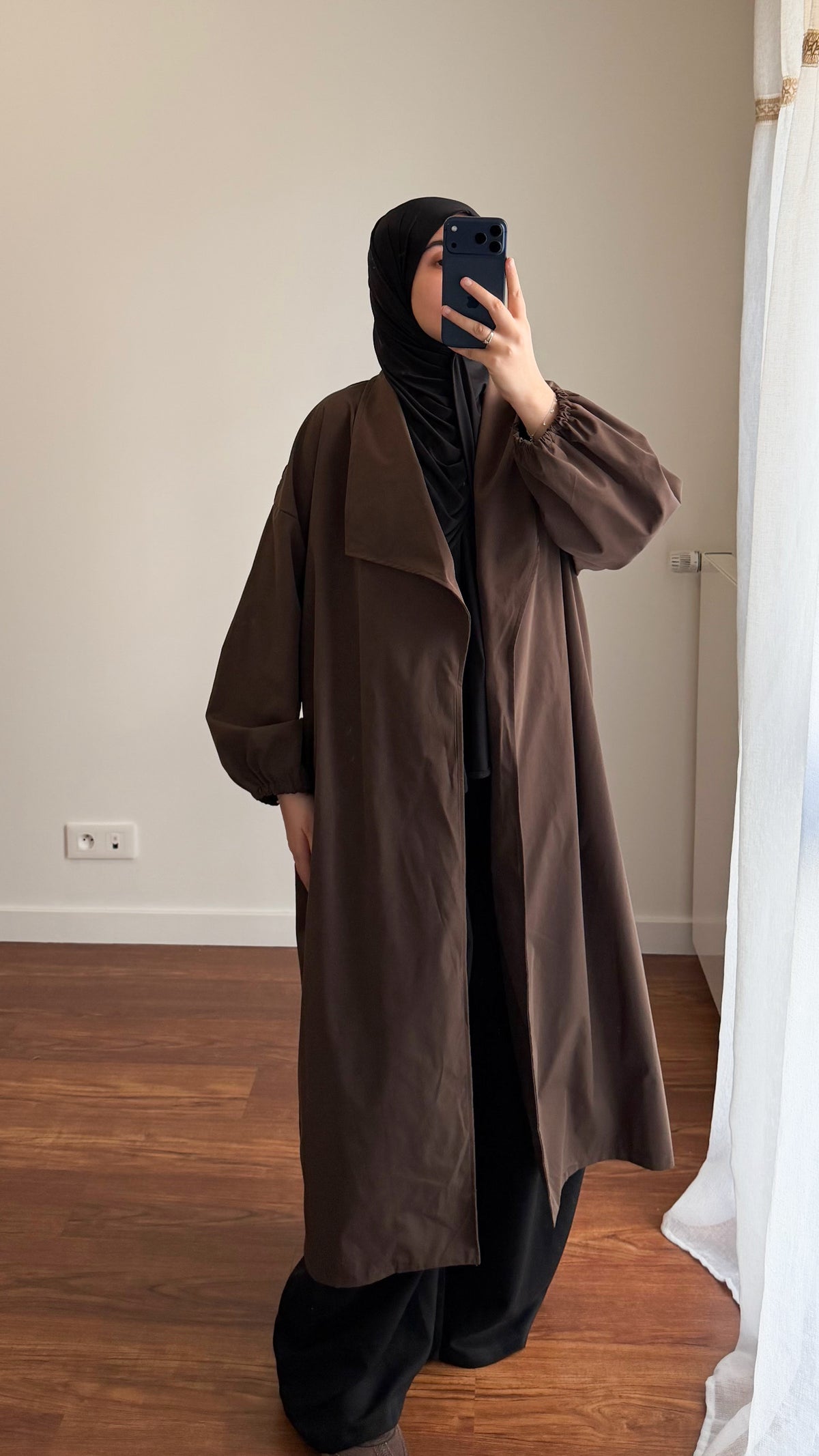 TRENCH BASIQUE MARRON