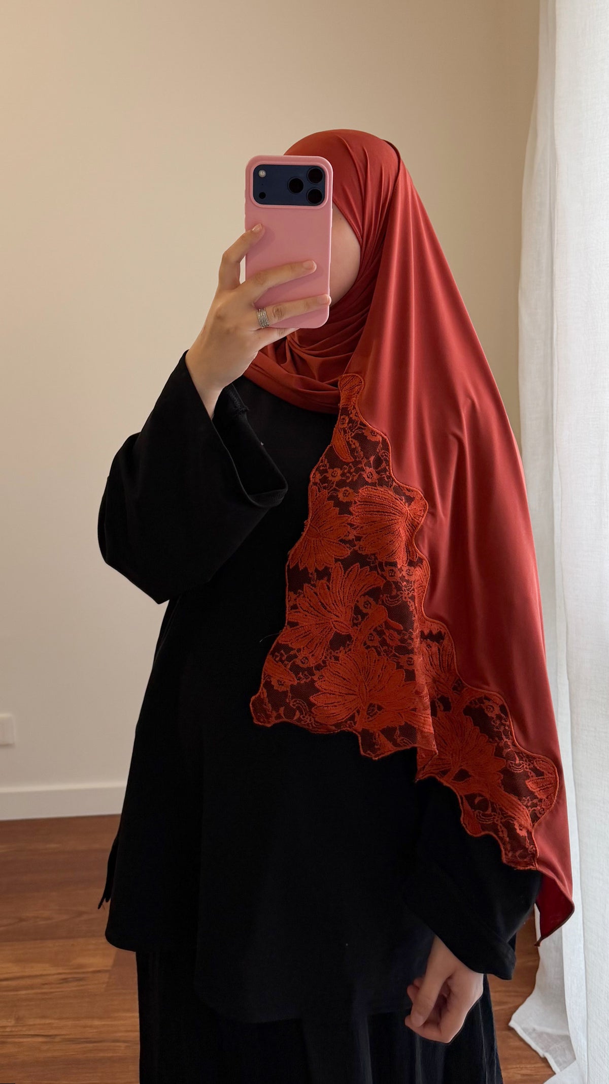 HIJAB JERSEY PREMIUM TERRACOTTA