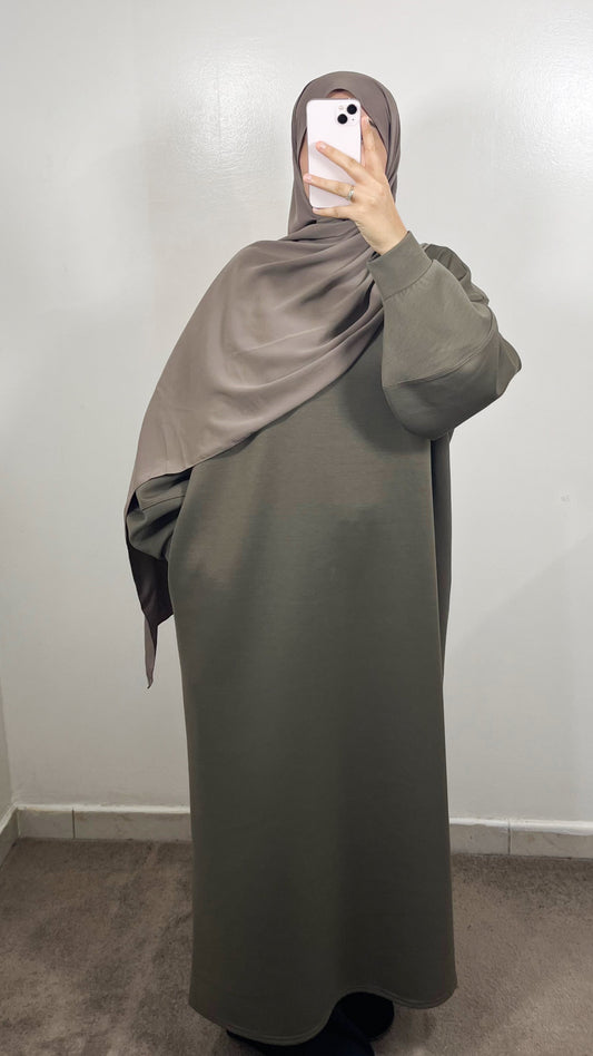 ROBE SWEAT COMFY TAUPE