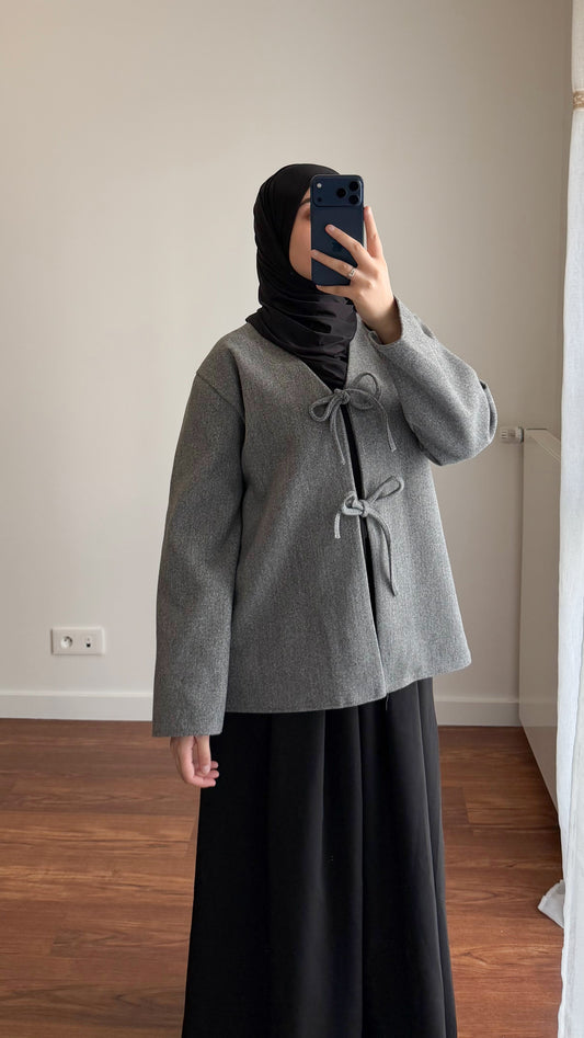 VESTE INAYA GRIS