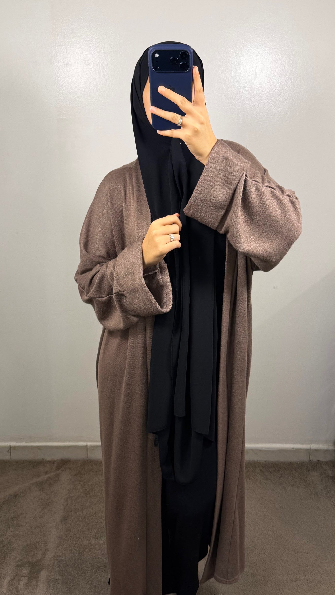 KIMONO FARAH TAUPE