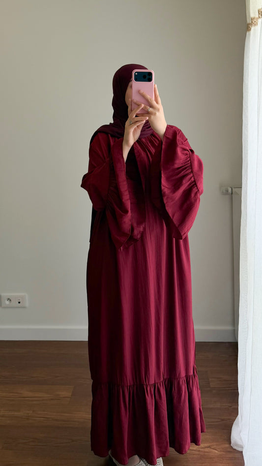 ROBE NOOR BORDEAU
